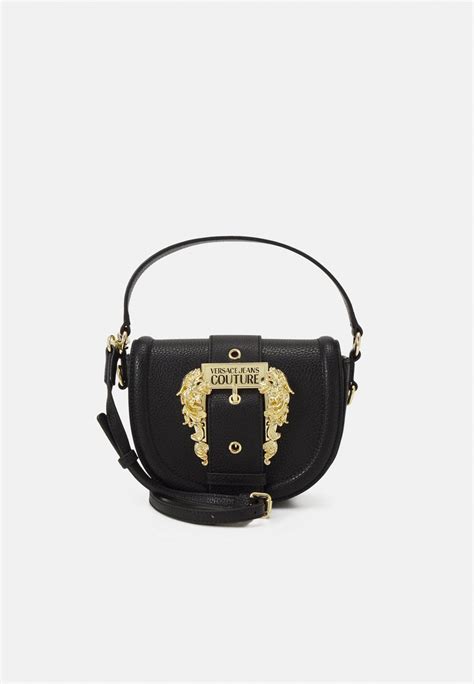 versace grana buckle handbag|Versace black label purses.